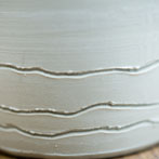Lynne Htchinson, BLH Ceramics in her workshop 2016